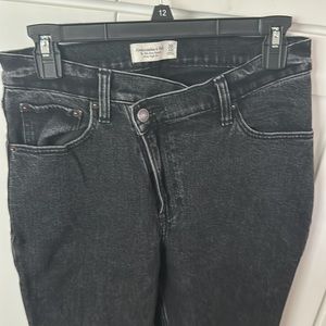 The 90s slim straight ultra high rise 30/10s